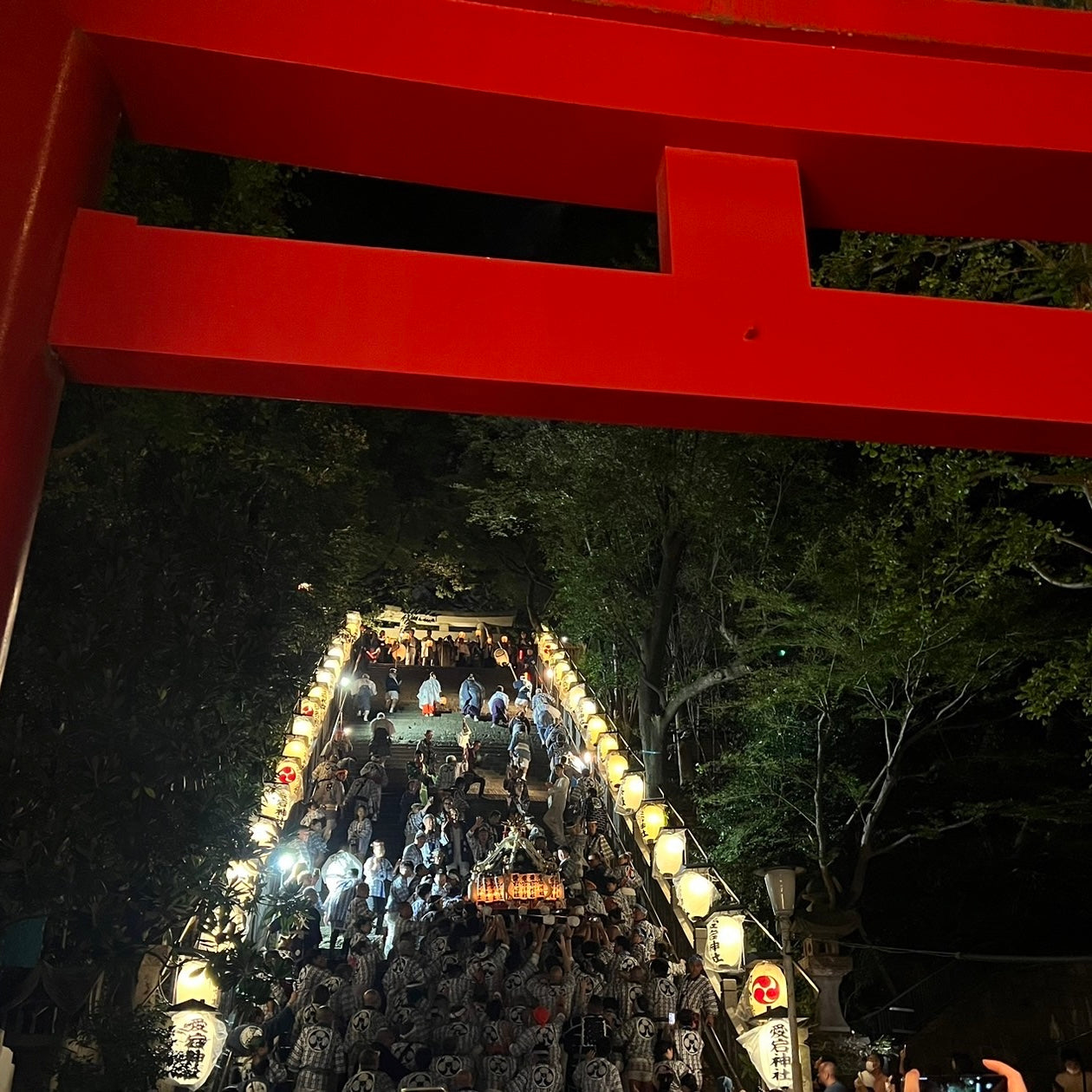 愛宕神社例大祭に出店